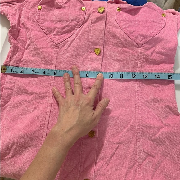 Adorable Lazy Oaf Pink Velvet Dress - Picture 11 of 12